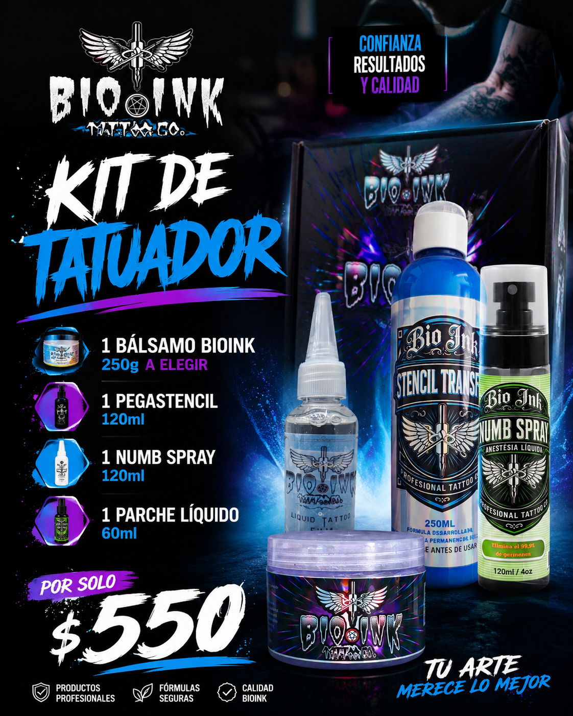 Kit para Tatuadores
